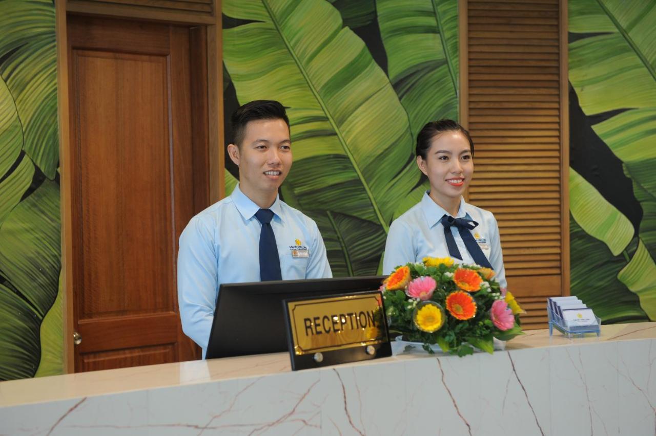 Khach San Sai Gon Vinh Long Hotell Eksteriør bilde