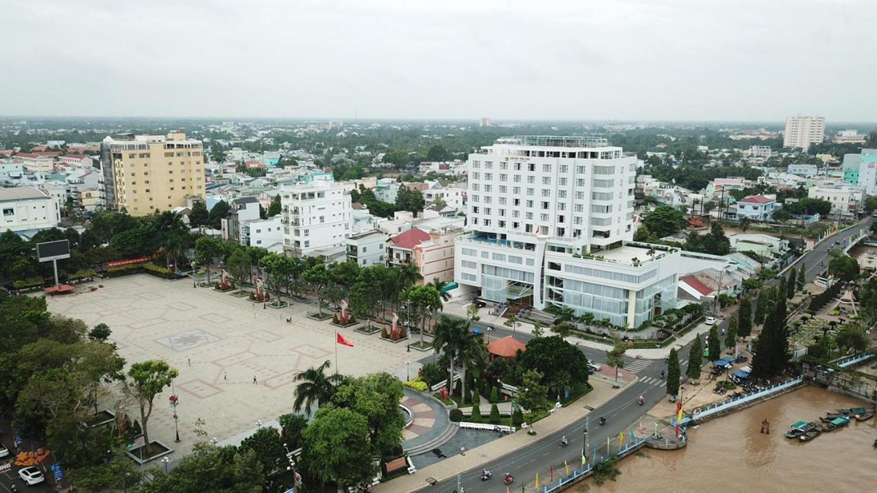 Khach San Sai Gon Vinh Long Hotell Eksteriør bilde